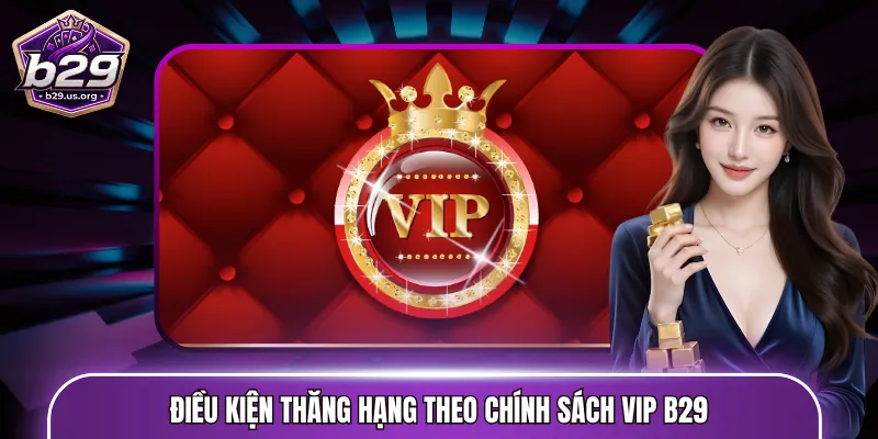 Điều kiện thăng hạng theo chính sách VIP B29